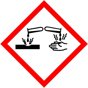 gevaarlijke stoffen- hand en water