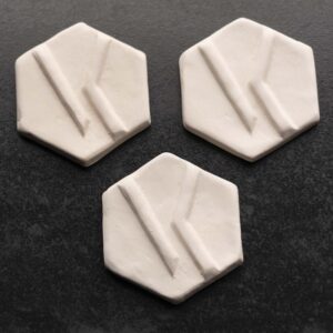 Hollandse steengoedklei draai klei wit K-61000